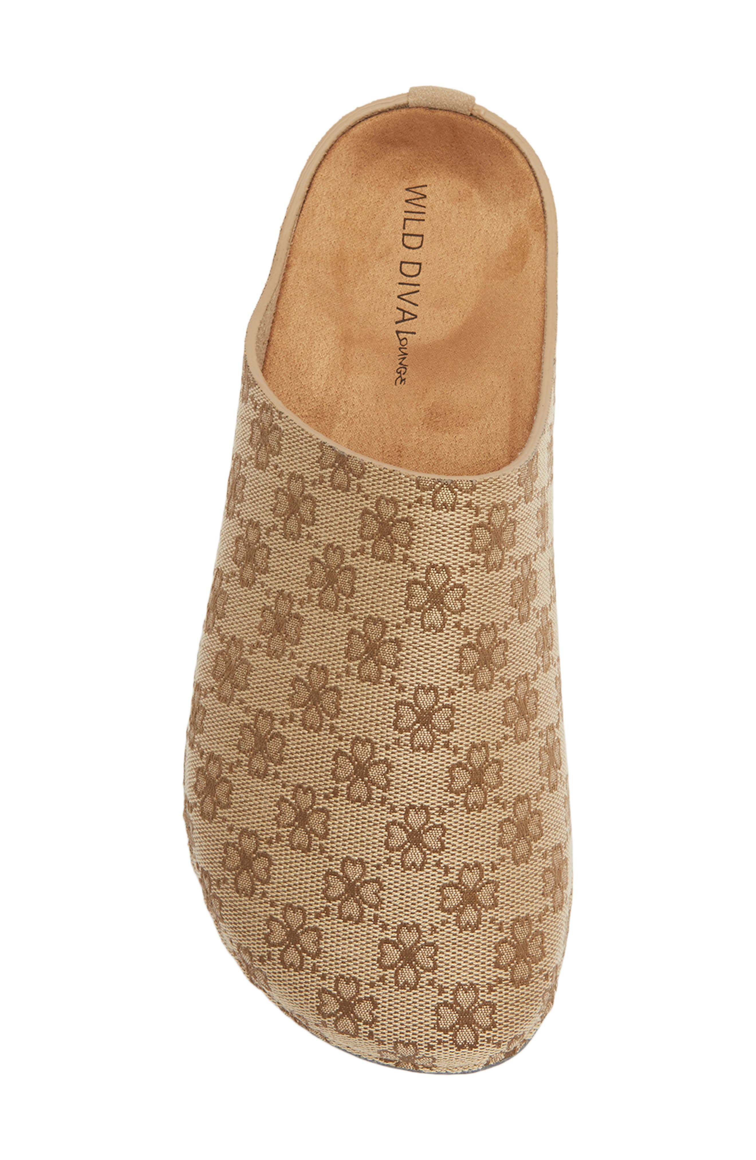 Matcha Faux Leather Mule, Alternate, color, BROWN
