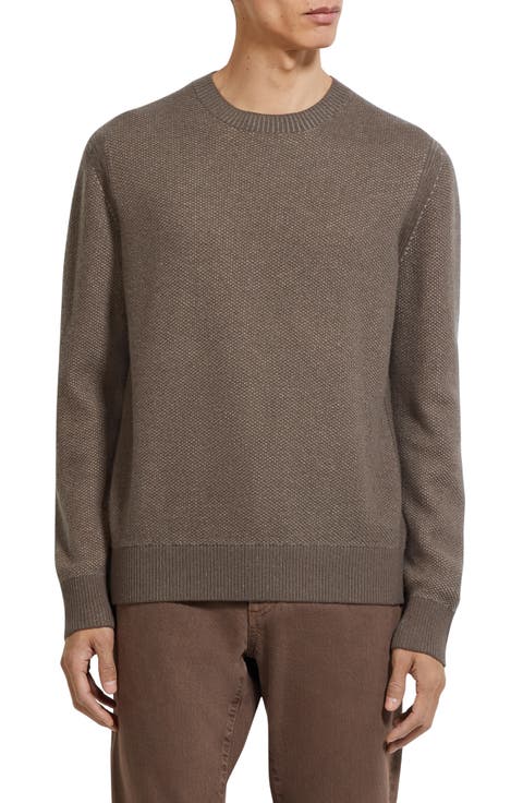 Oasi Seed Stitch Cashmere Sweater