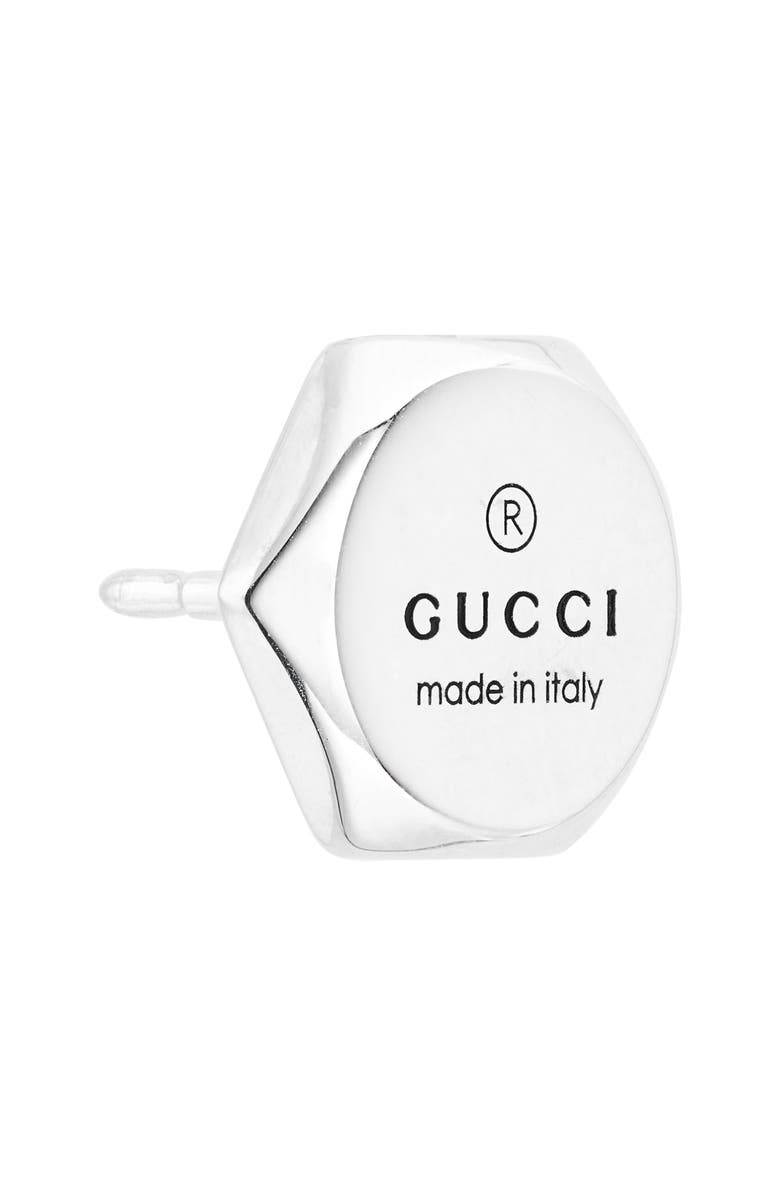 Gucci Trademark Stud Earrings, Alternate, color, 