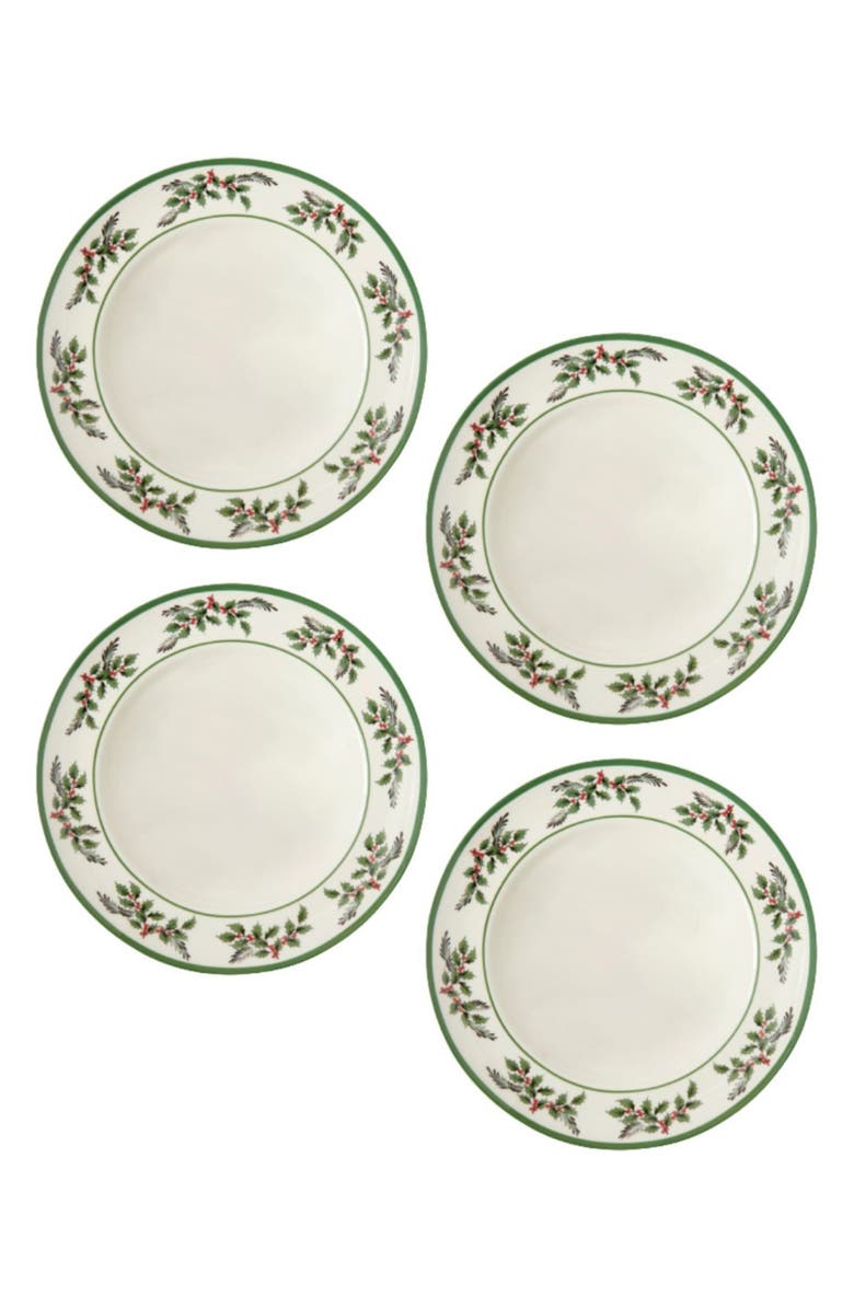 Spode Christmas Tree Holly 12-Piece Dinnerware Set, Alternate, color,