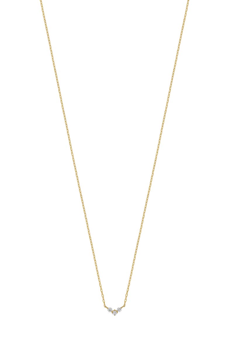 Bony Levy Icon 18K Yellow Gold Diamond Pendant Necklace, Main, color, 18K Yellow Gold