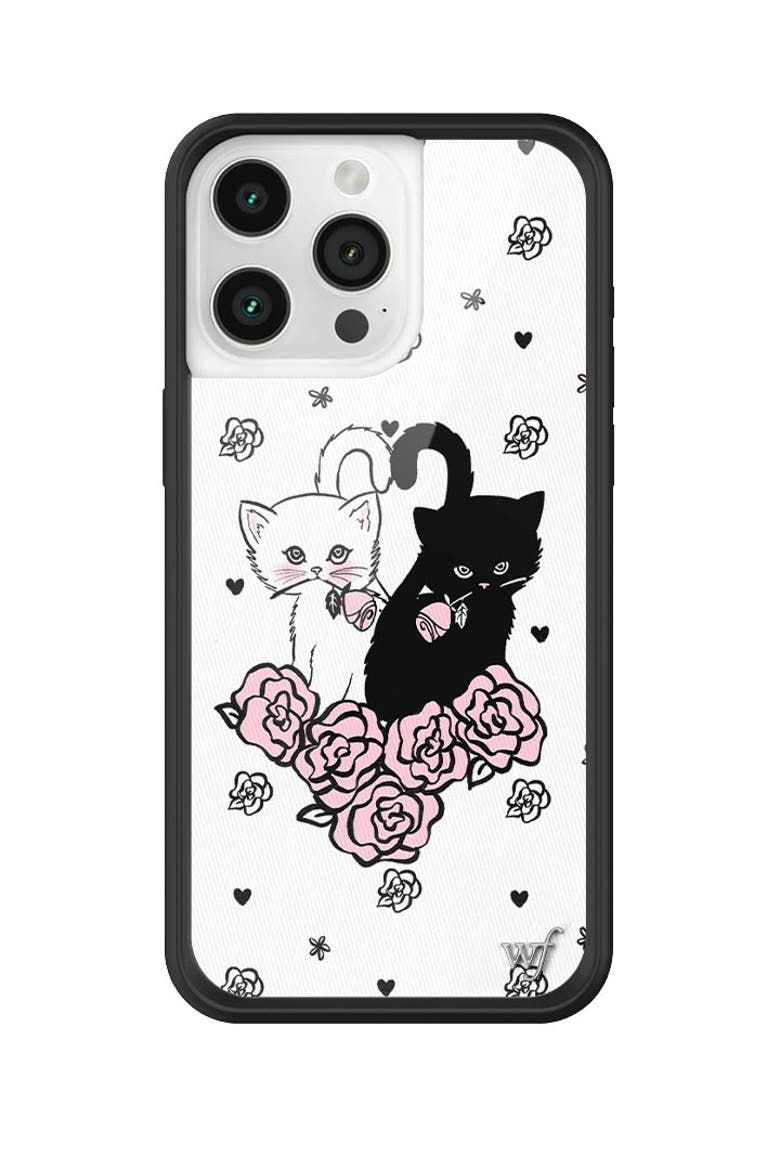 Kittens iPhone Case, Alternate, color, White