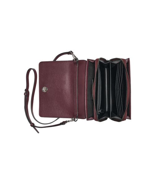 Karl Lagerfeld Paris Lourdes Crossbody In Purple