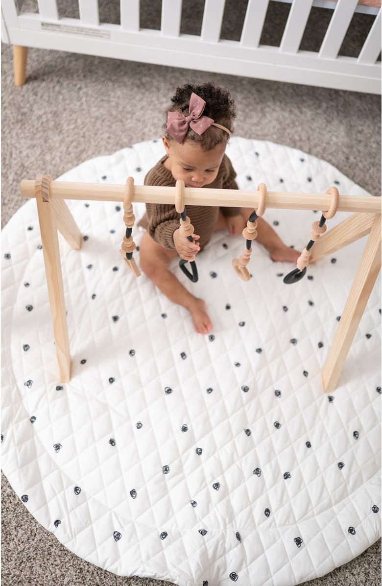 Poppyseed Play Play Gym Set, Alternate, color, Black & White