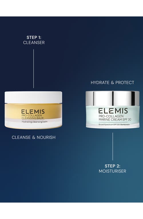 Elemis Pro-collagen North Stars Cleanse & Hydrate Duo $187 Value In Transparent