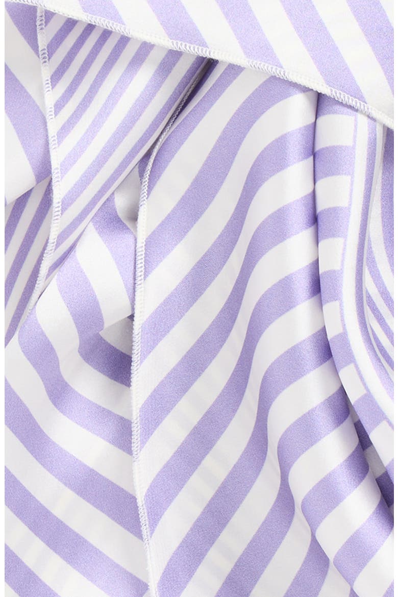 Gia Silk Square Scarf, Alternate, color, LILAC STRIPE