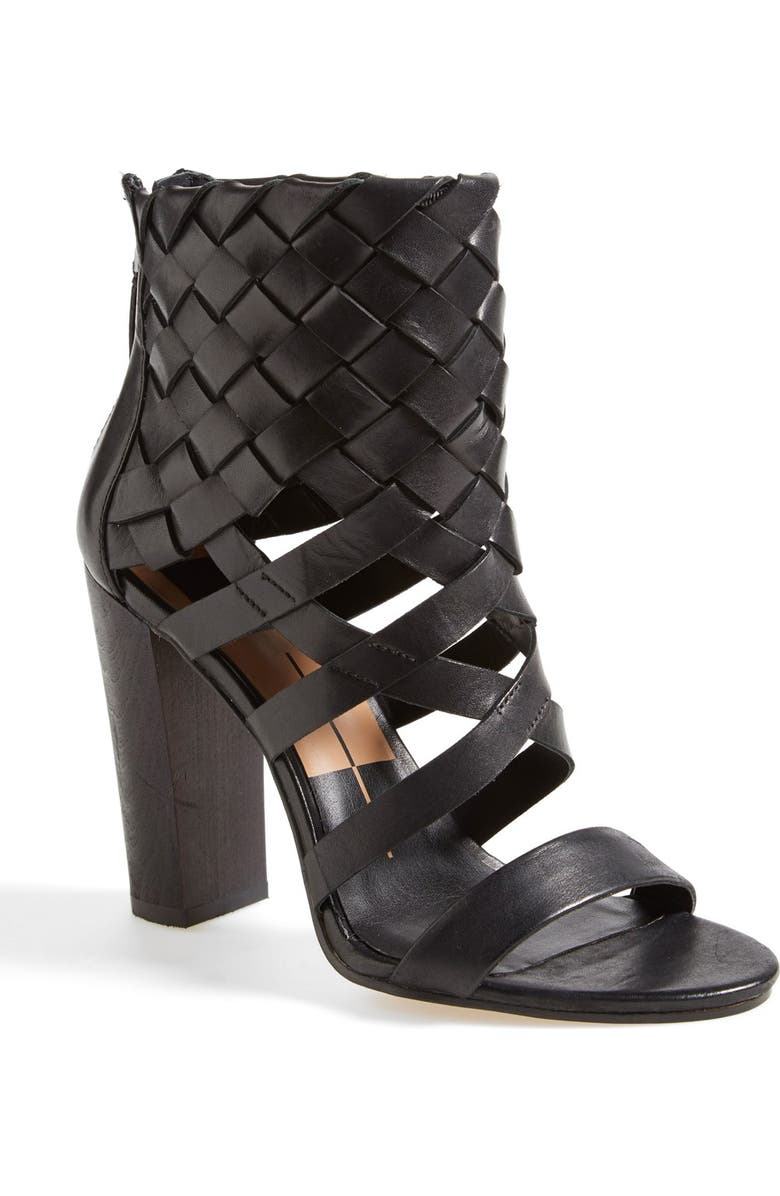 Dolce Vita 'Nakita' Woven Leather Sandal, Main, color,