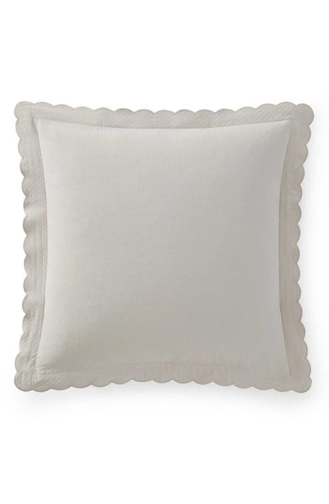 Signature Scallop Set of 2 Euro Pillow Shams