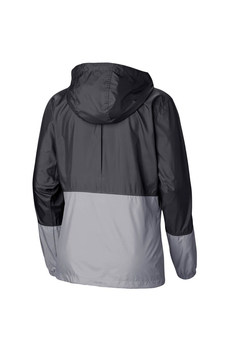 Columbia Women's Columbia Black/Gray Austin FC Flash Forward Team Windbreaker Jacket, Alternate, color, Black