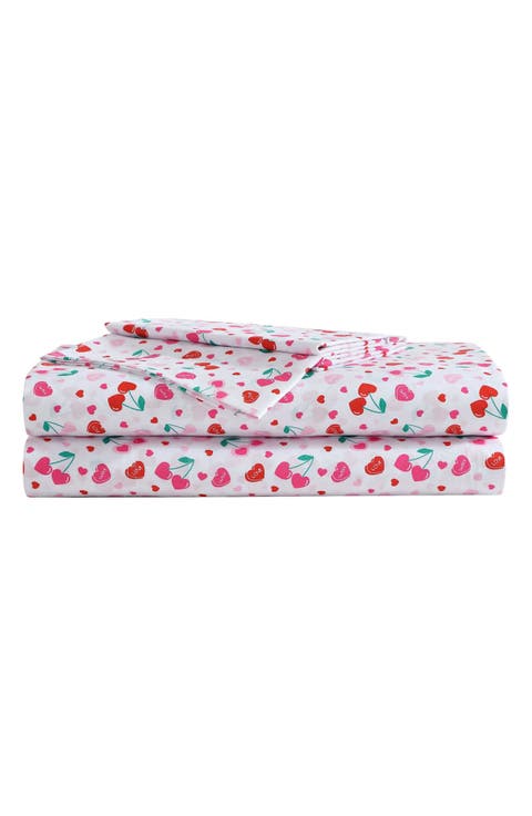 Sweet Tart Cherries Sheet Set