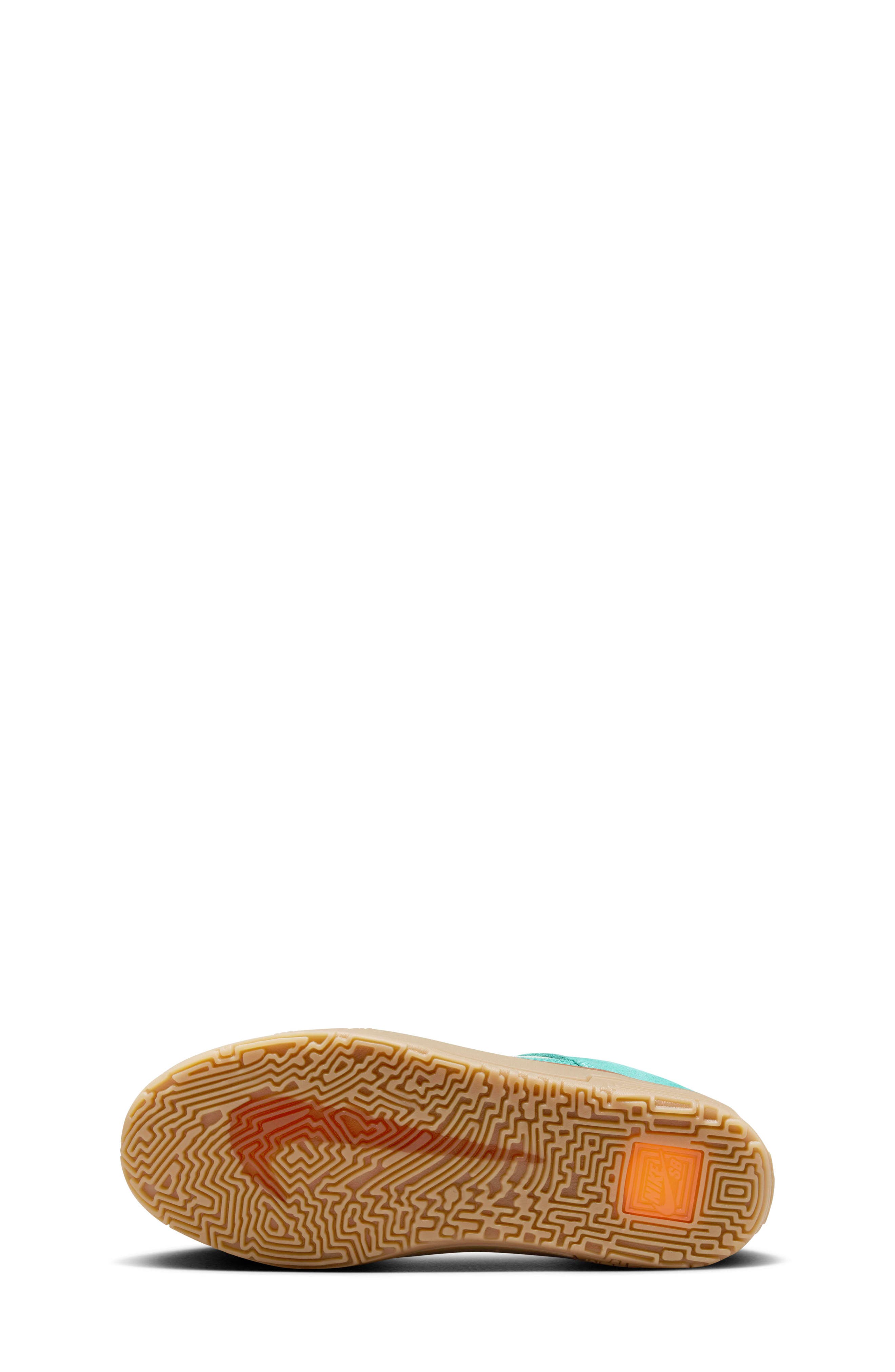 Nike Kids' SB Day One Skate Sneaker, Alternate, color, 301 Green Frost/Phantom/Gum Light Brown/Dark Russet