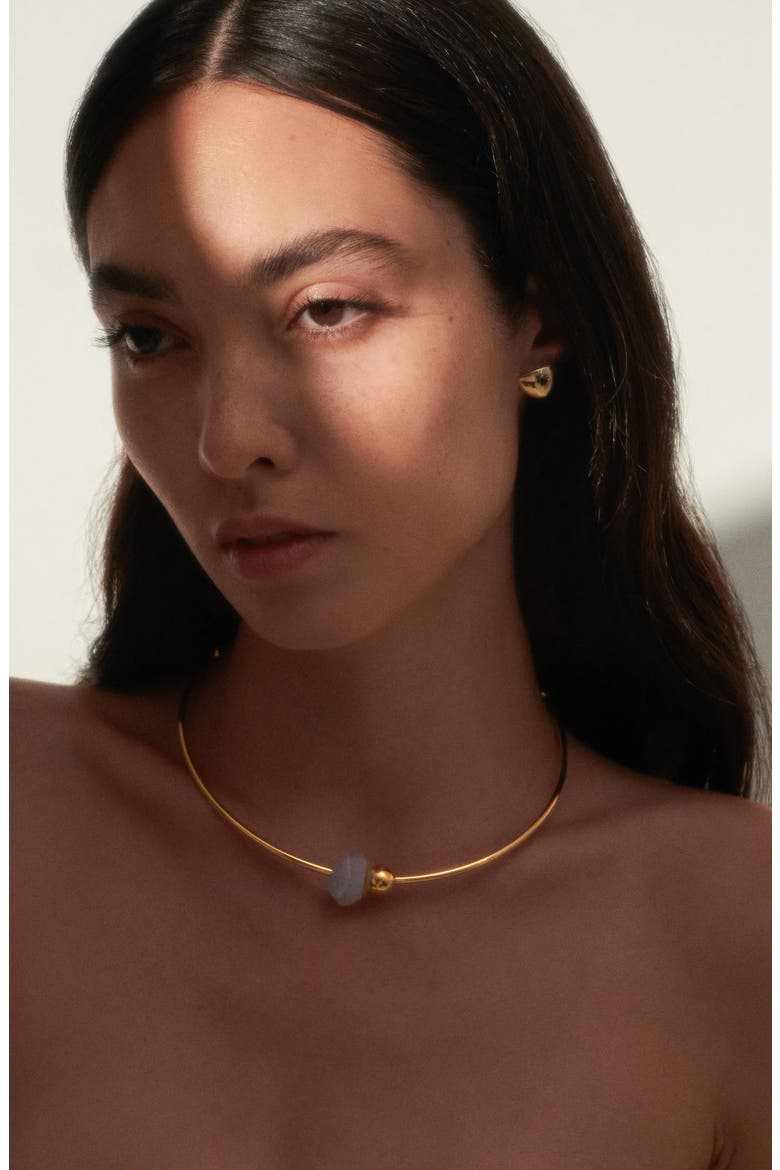 Isolde Necklace, Alternate, color, GOLD