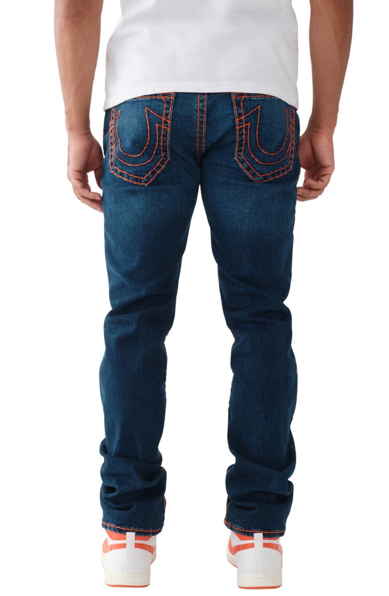 True Religion Brand Jeans Rocco Super T Stitch Skinny Jeans, Alternate, color, 