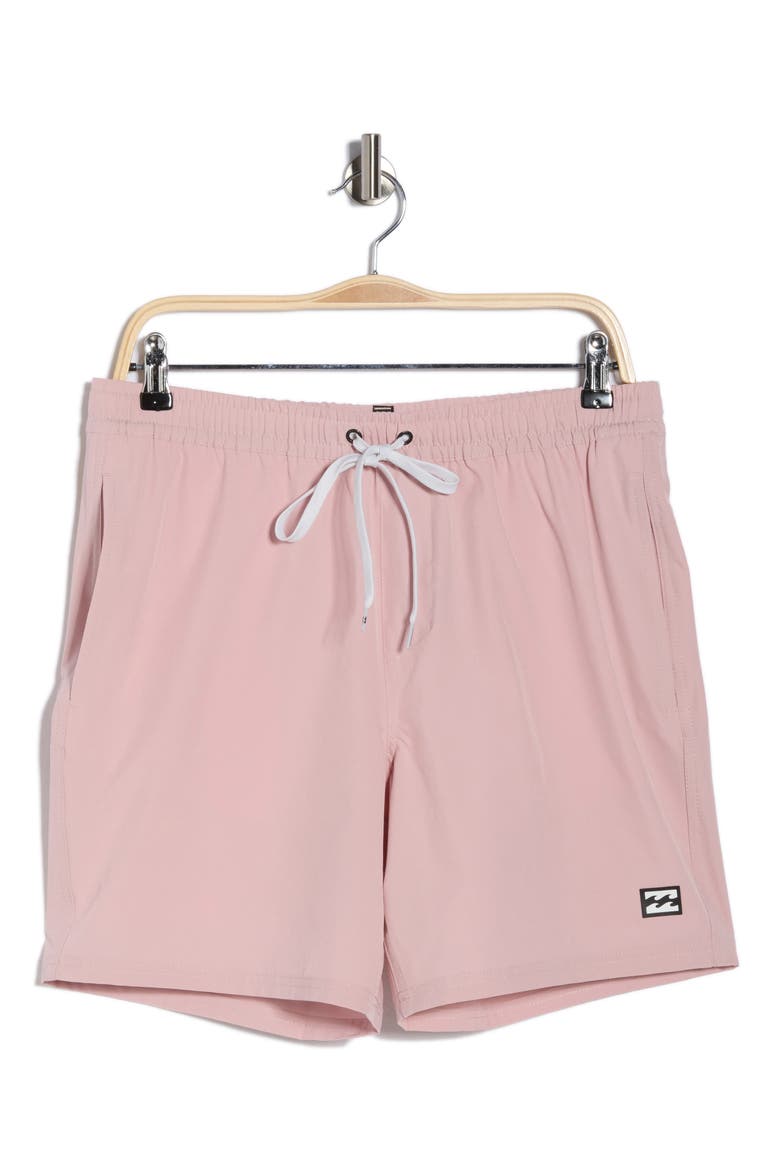 Volley Swim Trunks, Alternate, color, PALE MAUVE