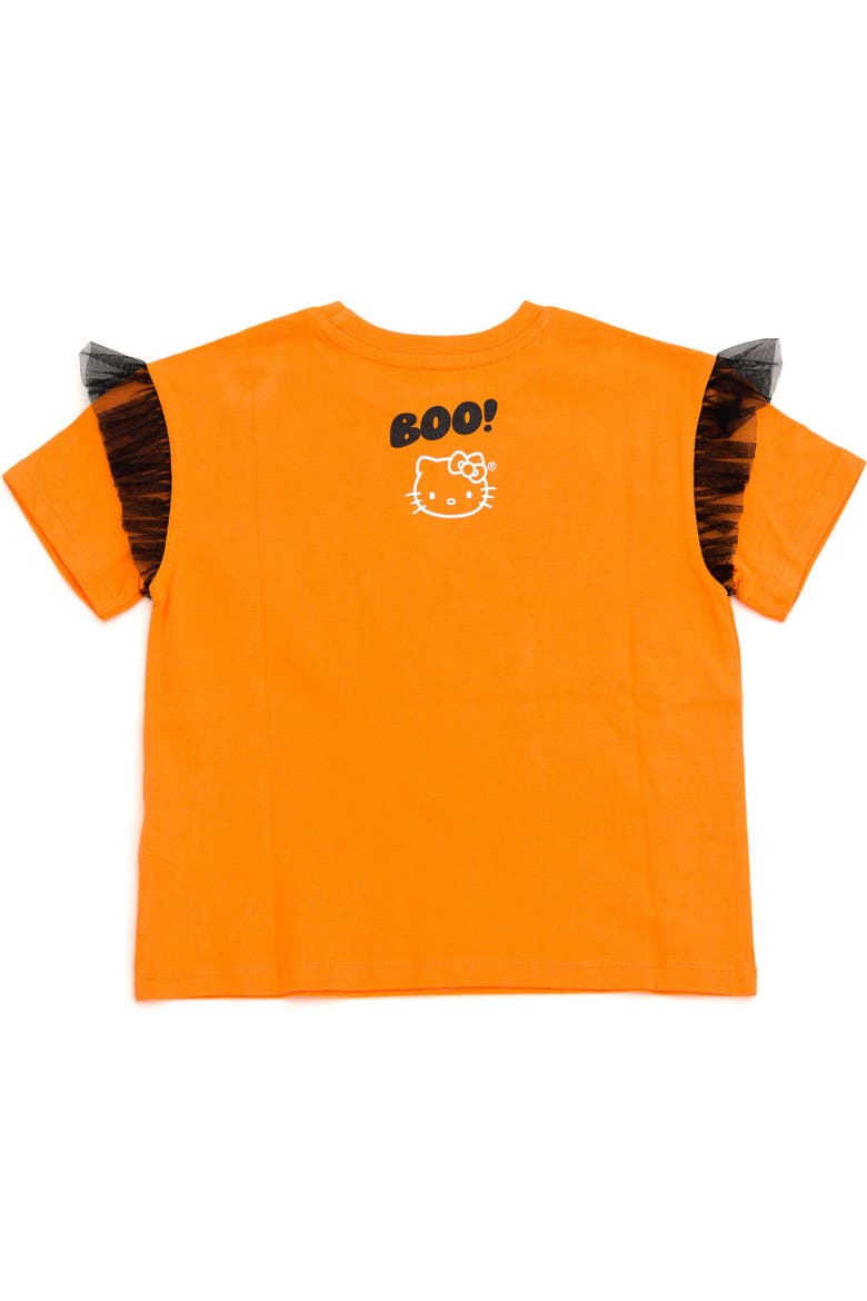 Short Sleeve T-Shirt, Alternate, color, Hello Kitty Orange