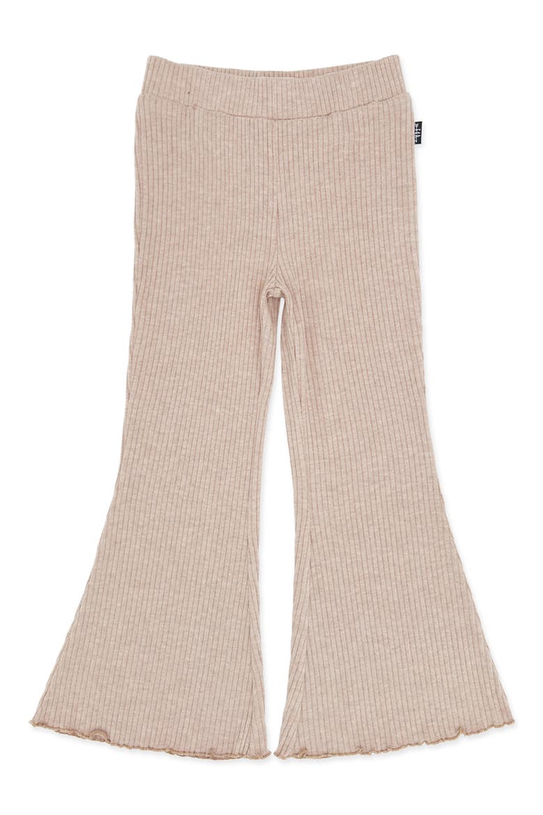 Meadow Bell Bottom Pants, Main, color, COCOA