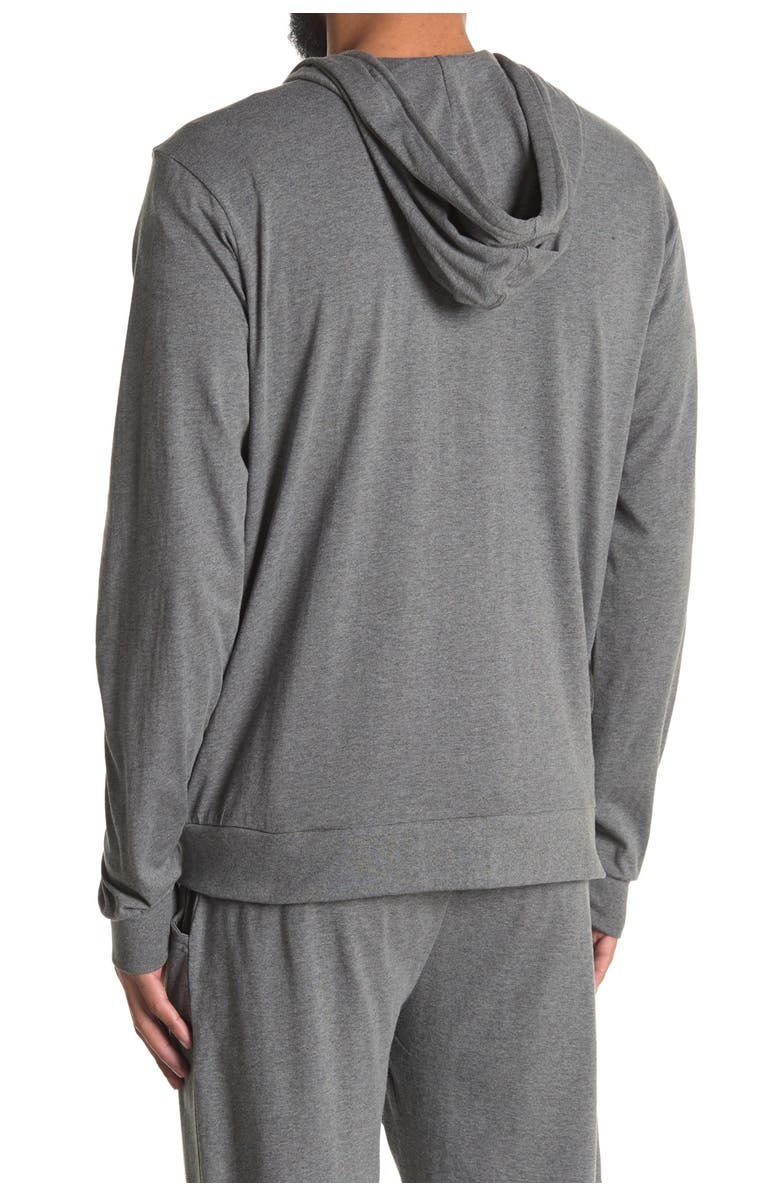 UNSIMPLY STITCHED Lightweight Zip-Up Hoodie, Alternate, color, Light Grey