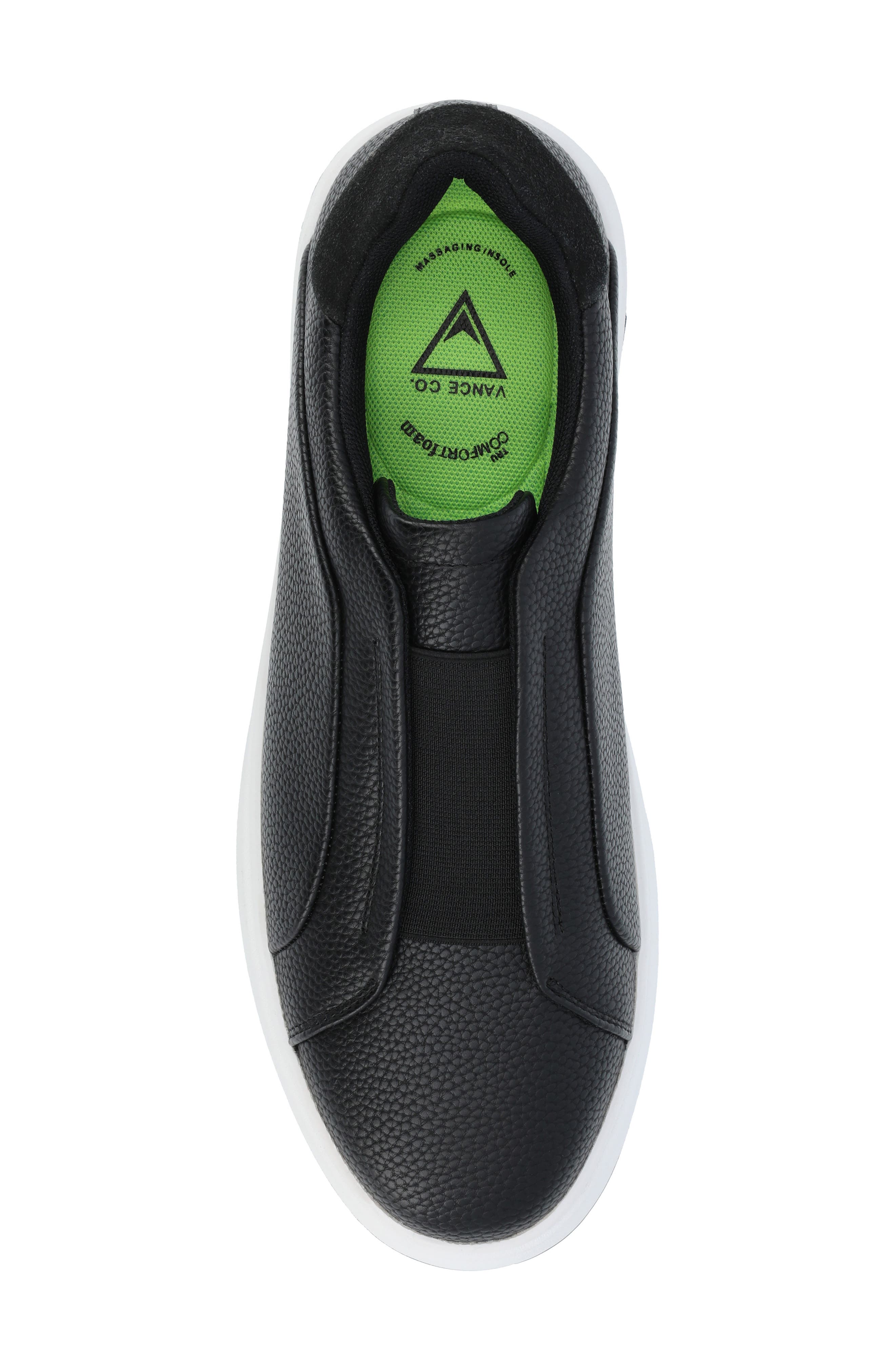 VANCE CO Matteo Tru Comfort Low Top Sneaker, Alternate, color, Black