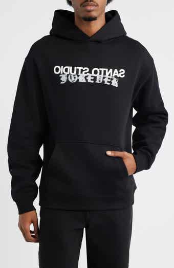 SANTO STUDIO Forever Logo Cotton Fleece Hoodie