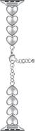 Posh Tech Lover Heart Steel Apple Watch® Bracelet Watchband