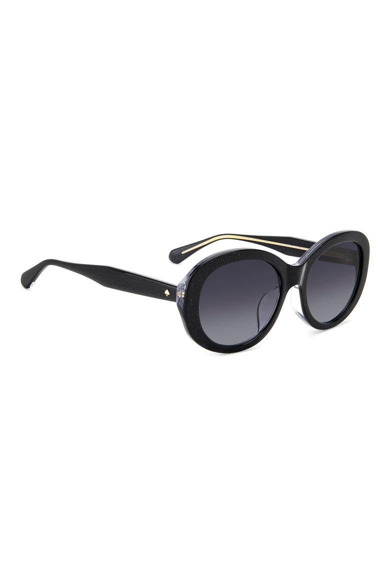 avah 56mm gradient round sunglasses, Alternate, color, 0807-9O