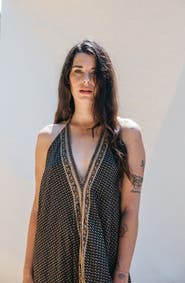 Sun Child Classic Silk Dress Marc