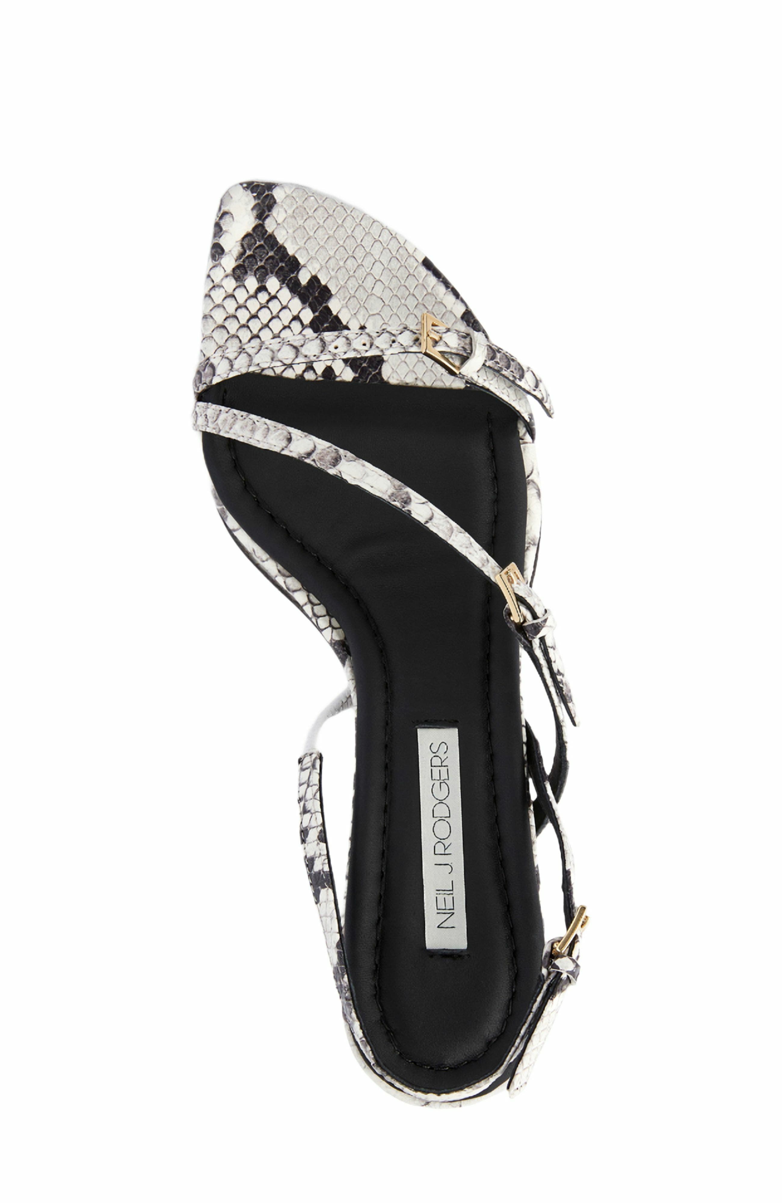Neil J. Rodgers Janel Sandal, Alternate, color, Black White Print