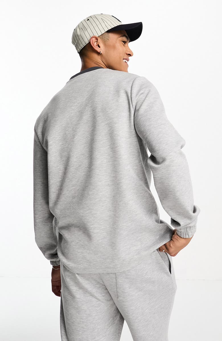 ASOS DESIGN Contrast Trim Sweatshirt, Alternate, color,