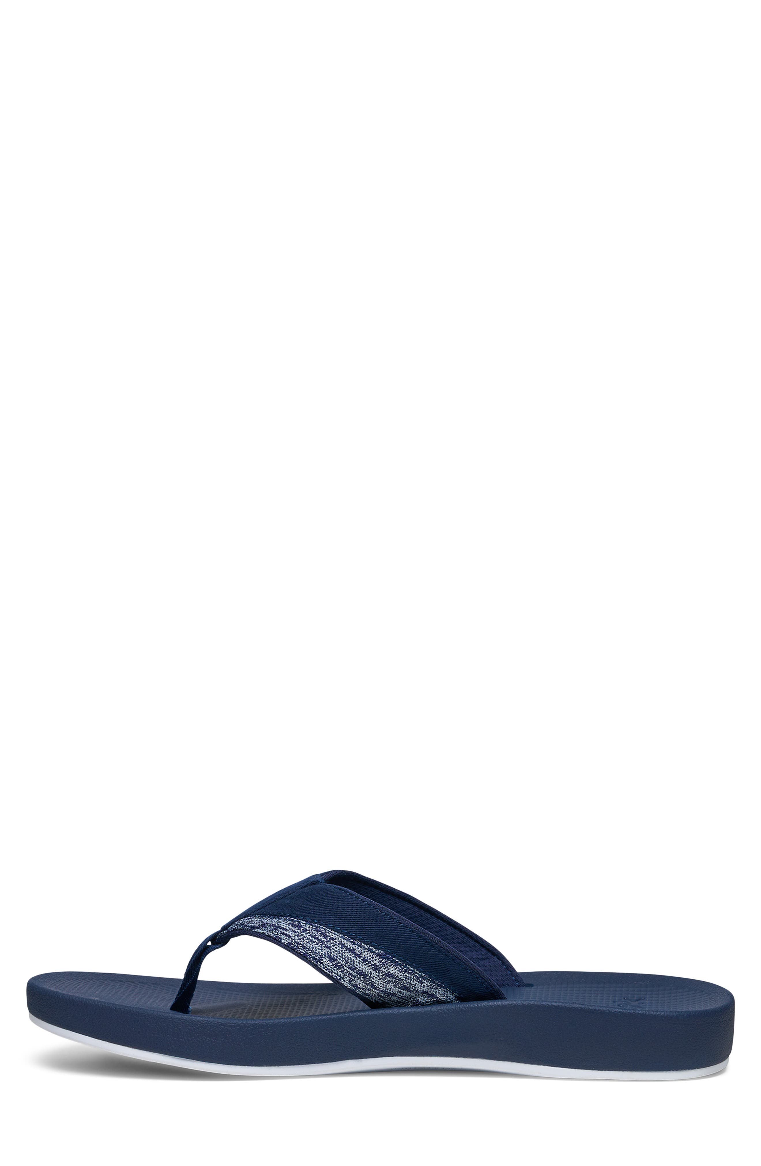 Cosmic Seas Water Friendly Flip Flop, Alternate, color, BLACK IRIS