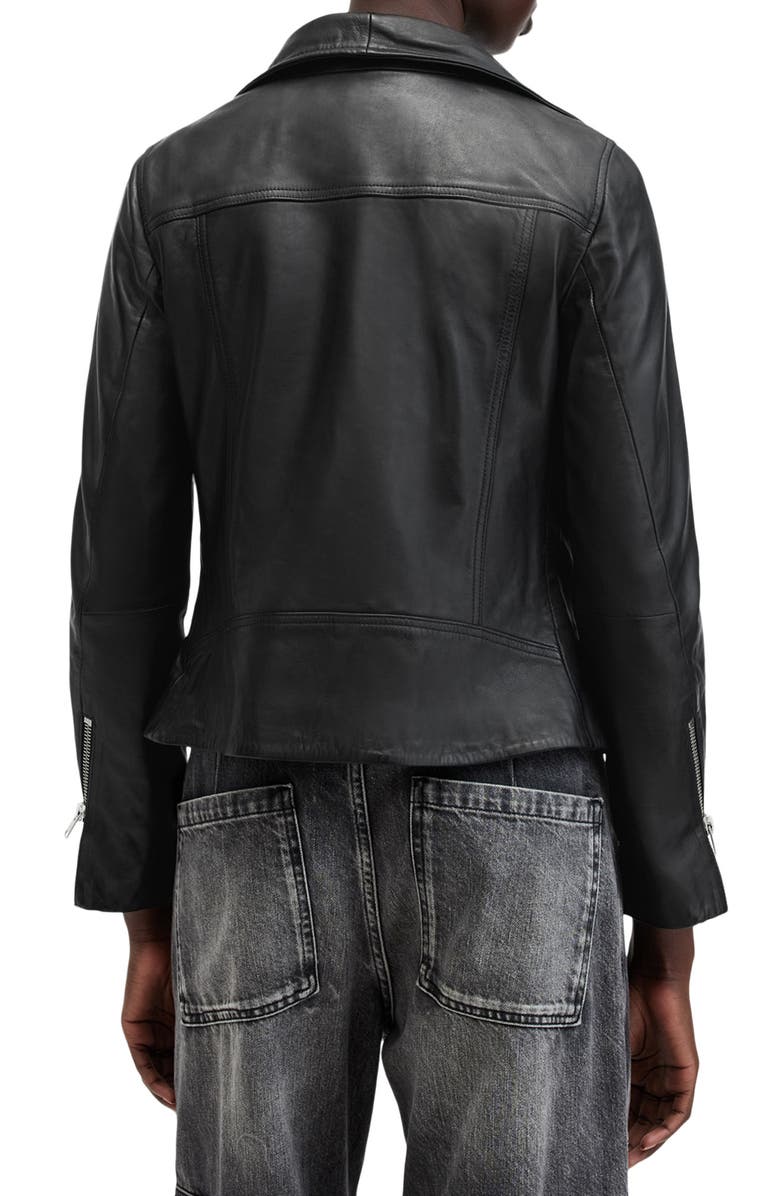 AllSaints Ellis Biker Jacket, Alternate, color,
