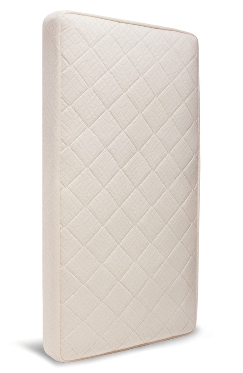 Naturepedic Organic Ultra Breathable Innerspring 2-Stage Baby Crib Mattress, Alternate, color, Off-White