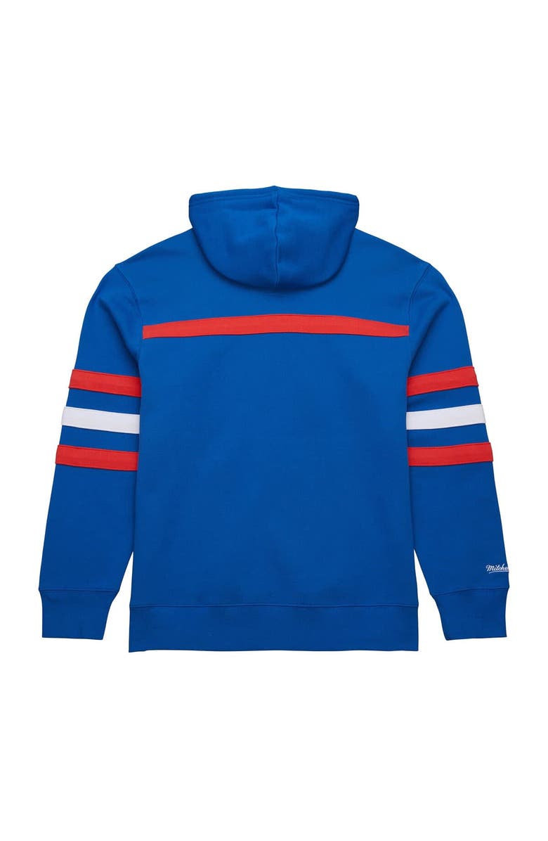 Mitchell & Ness Men's Mitchell & Ness Blue New York Rangers Head Coach Slogan Pullover Hoodie, Alternate, color, Blue