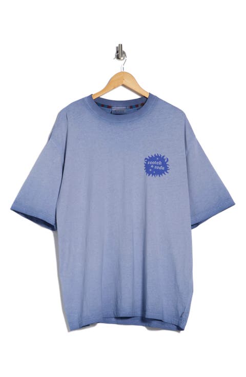 Artwork Loose Fit Cold-Dyed T-Shirt