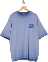 Scotch & Soda Artwork Loose Fit Cold-Dyed T-Shirt