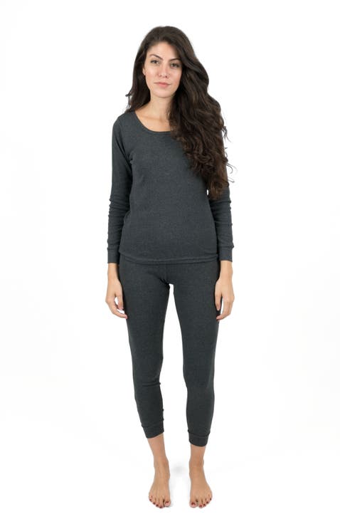 Women's Cotton Solid Matching Family Pajamas