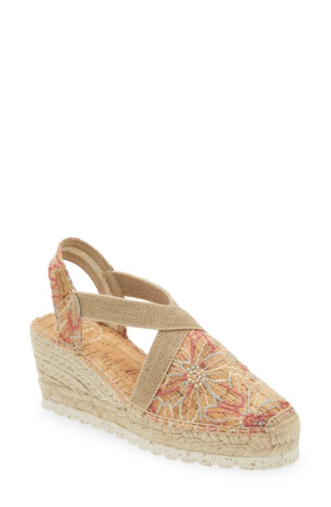 Terra Espadrille Wedge Sandal (Women)