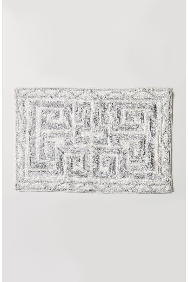 Anthropologie Camille Bath Mat, Alternate, color, GREY