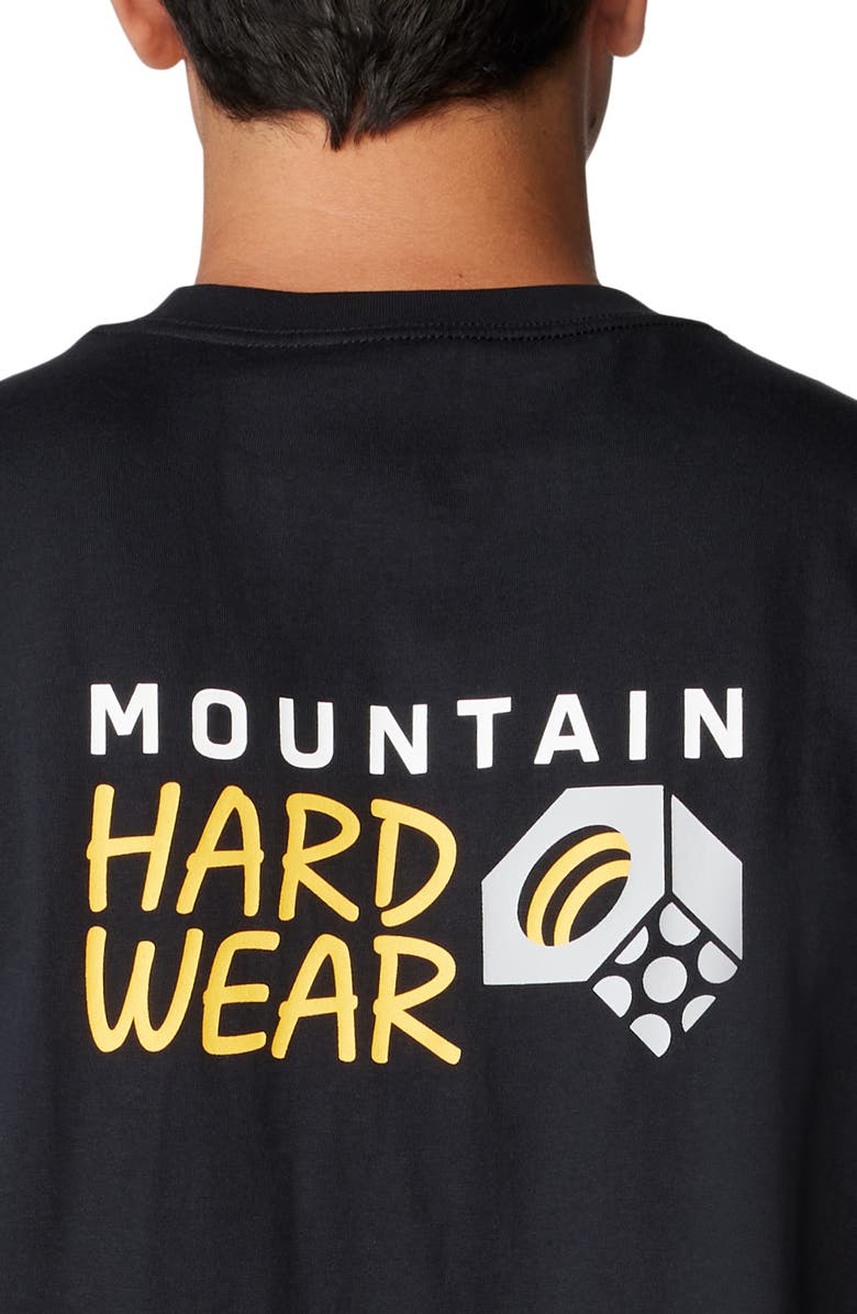 Mountain Hardwear Box Logo Graphic T-Shirt, Alternate, color, Black
