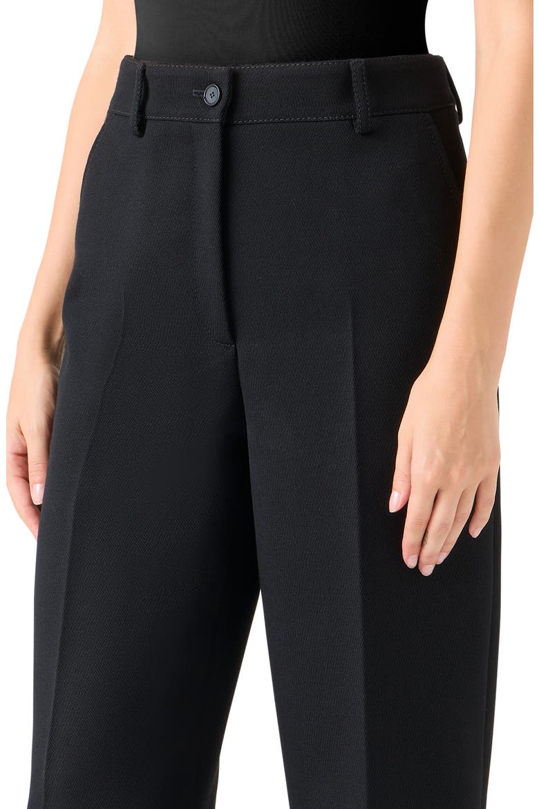 Virgin Wool Bermuda Shorts, Alternate, color, BLACK