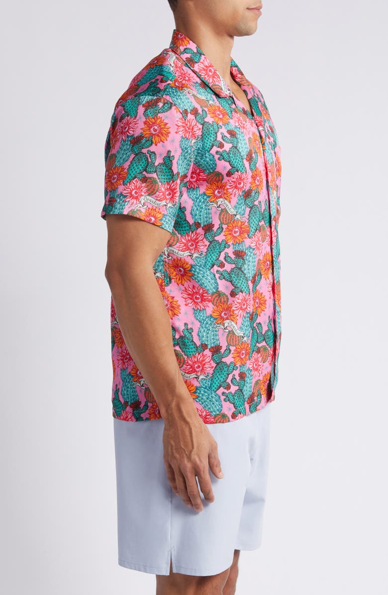 Boardies Cactus Eyeballs Camp Shirt, Alternate, color, 