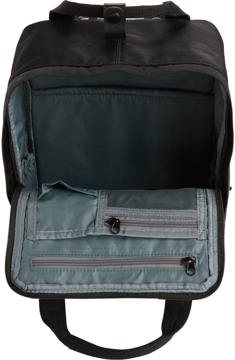 Doughnut Macaroon Black Series Water Resistant Backpack, Alternate, color,