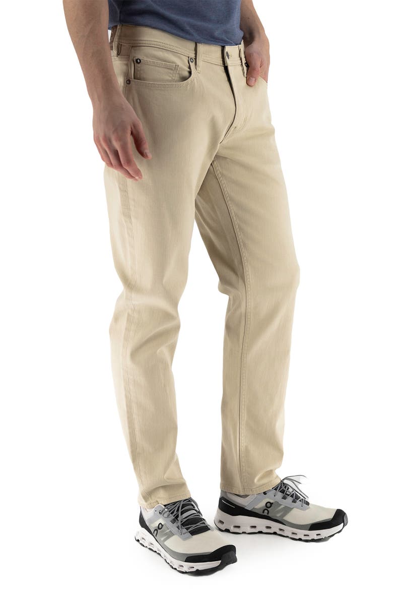 Athletic Fit Jeans, Main, color, DARK BEIGE/ KHAKI