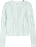 BP. Pointelle Knit Cardigan