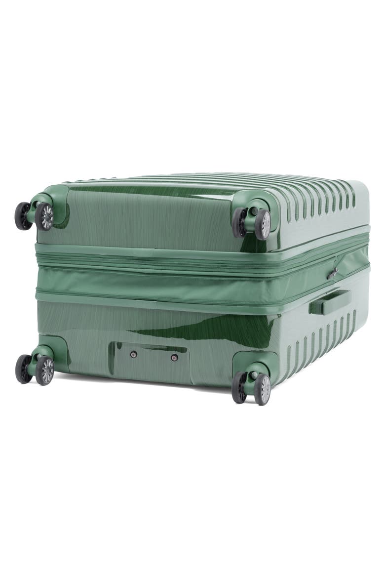 Rollmaster™ 2 20" Expandable Carry-on Hardside Spinner Luggage, Alternate, color, PINE GREEN BLACK BRUSHED