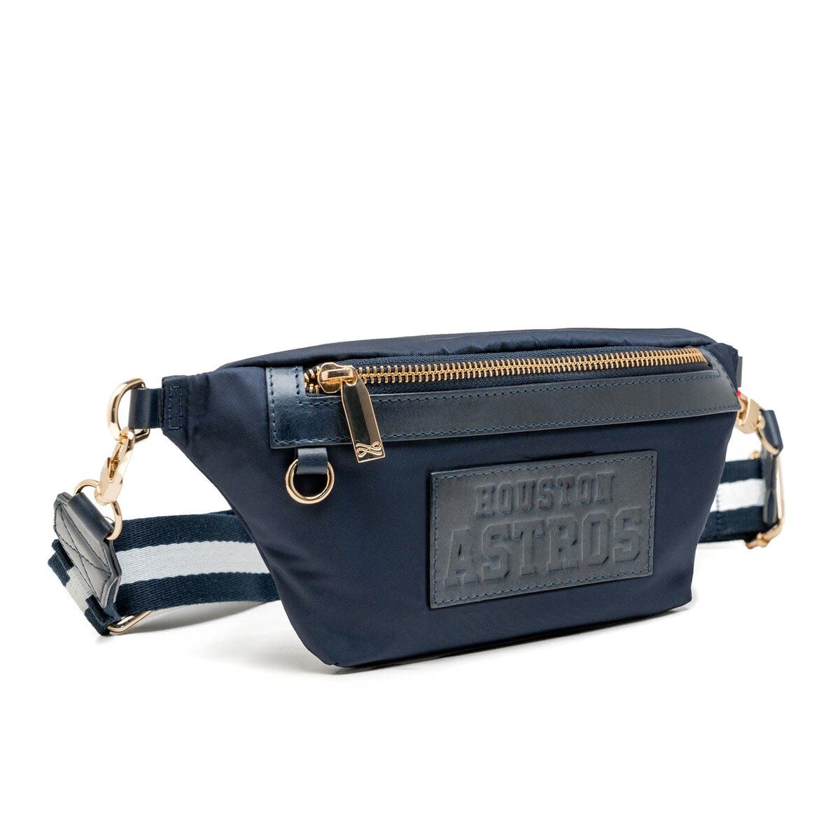LUSSO Houston Astros Regan Fanny Pack, Alternate, color, Navy