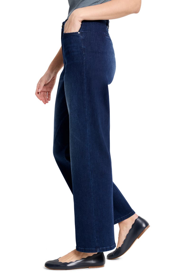 High Waist Wide Leg Jeans, Alternate, color, TWILIGHT