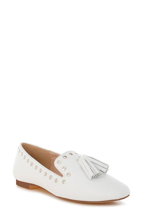 Philoha Studded Tassel Loafer (Women)