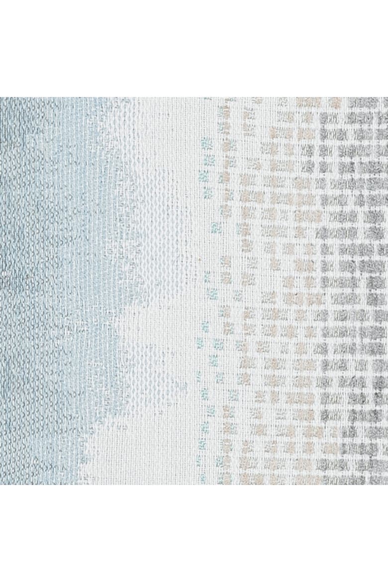Resilience with chenille accents Indoor & Outdoor Woven Accent Pillow, Alternate, color, Sky