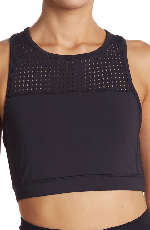 Perforated Sports Bra