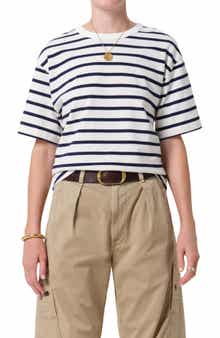 Goldie Stripe Cotton T-Shirt